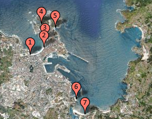 Geoposicionamiento playas