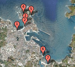 Geoposicionamiento playas